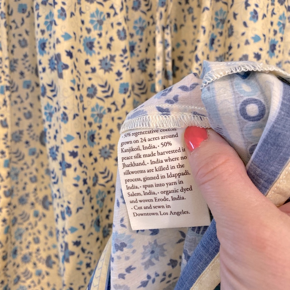 ✨ SOLD ✨ Christy dawn Della farm to closet organic dress xs - Picture 8 of 12